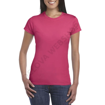 GIL64000 SOFTSTYLE® LADIES' T-SHIRT, Heliconia