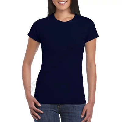 GIL64000 SOFTSTYLE® LADIES' T-SHIRT, Navy