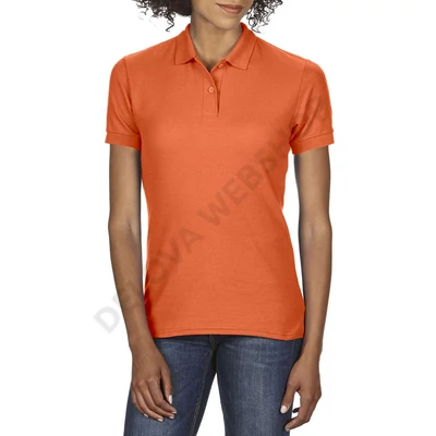GIL75800 DRYBLEND® LADIES' DOUBLE PIQUÉ POLO, Orange