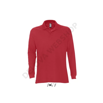 SO11328 STAR MEN POLO SHIRT, Red