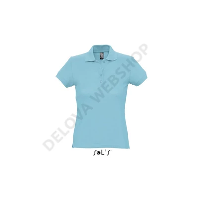 SO11338 PASSION WOMEN'S POLO SHIRT, Atoll Blue