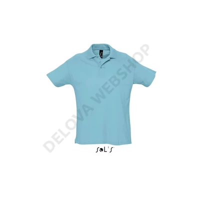 SO11342 SUMMER II MEN'S POLO SHIRT, Atoll Blue