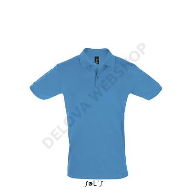 SO11346 PERFECT MEN POLO SHIRT, Aqua