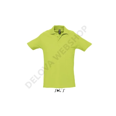 SO11362 SPRING II MEN’S PIQUE POLO SHIRT, Apple Green