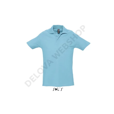 SO11362 SPRING II MEN’S PIQUE POLO SHIRT, Atoll Blue