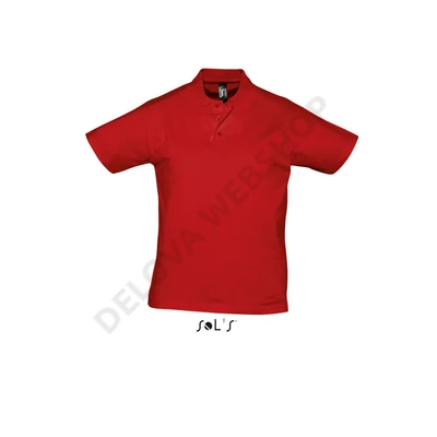 SO11377 PRESCOTT MEN POLO SHIRT, Red
