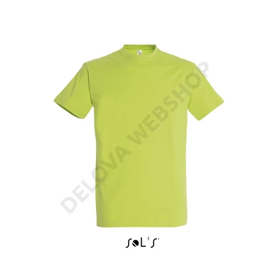 SO11500 IMPERIAL MEN ROUND COLLAR T-SHIRT, Apple Green