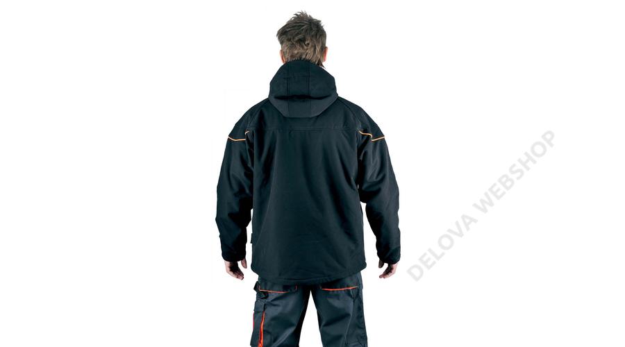 EMERTON WINTER SOFTSHELL dzseki, fekete Zsoltina 98 BT. EMERTON téli kabát, fekete Zsoltina 98 BT.