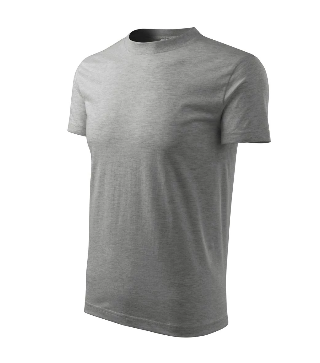 Classic Pólók unisex, sötétszürke melírozott