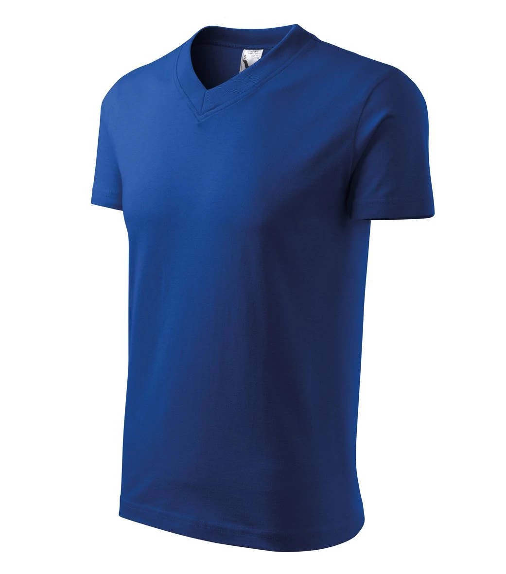 V-neck Pólók unisex, királykék