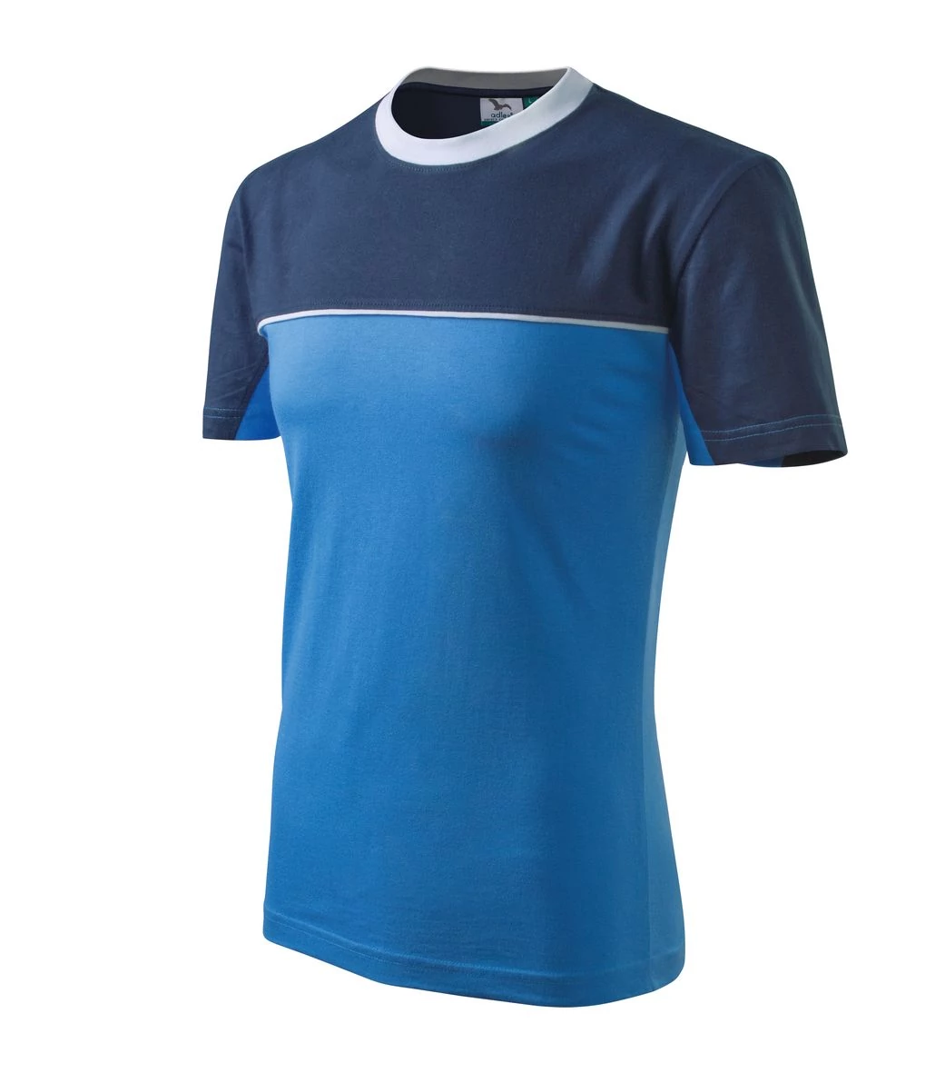 Colormix Pólók unisex, azúrkék