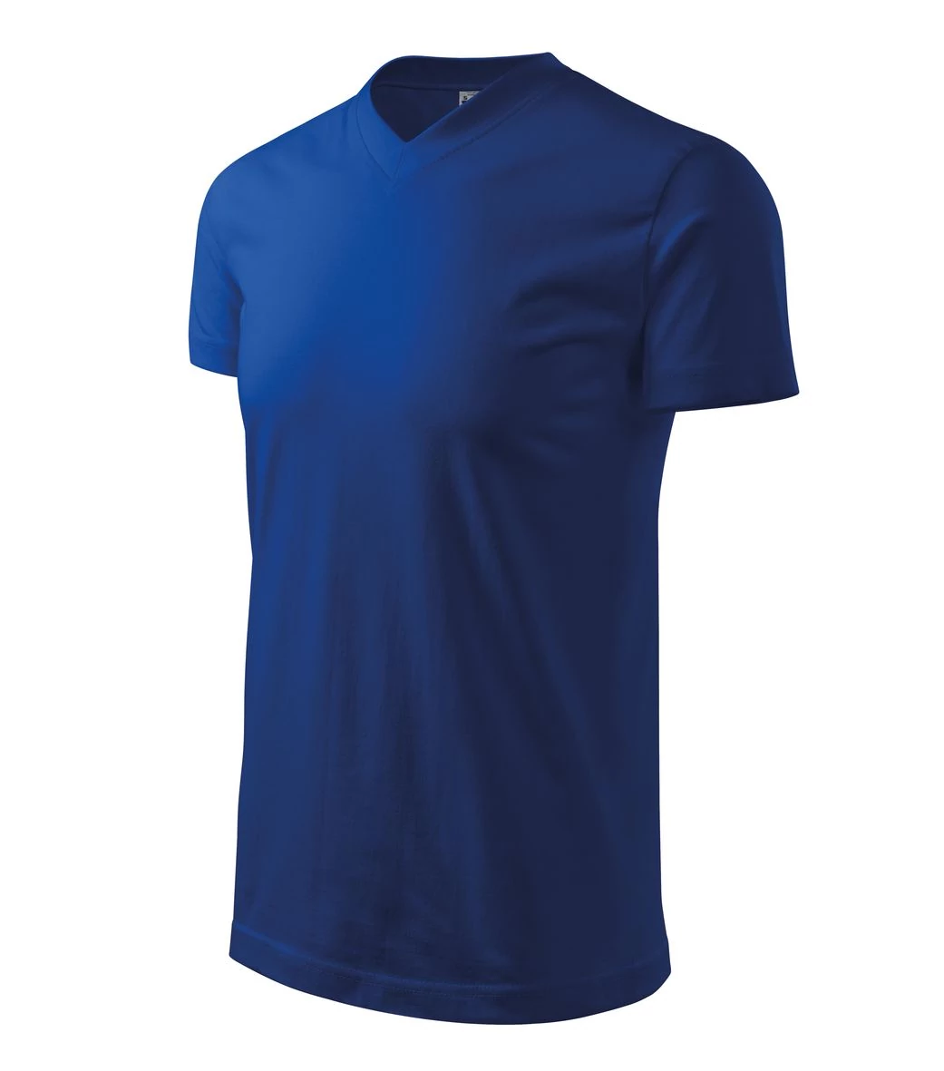 Heavy V-neck Pólók unisex, királykék