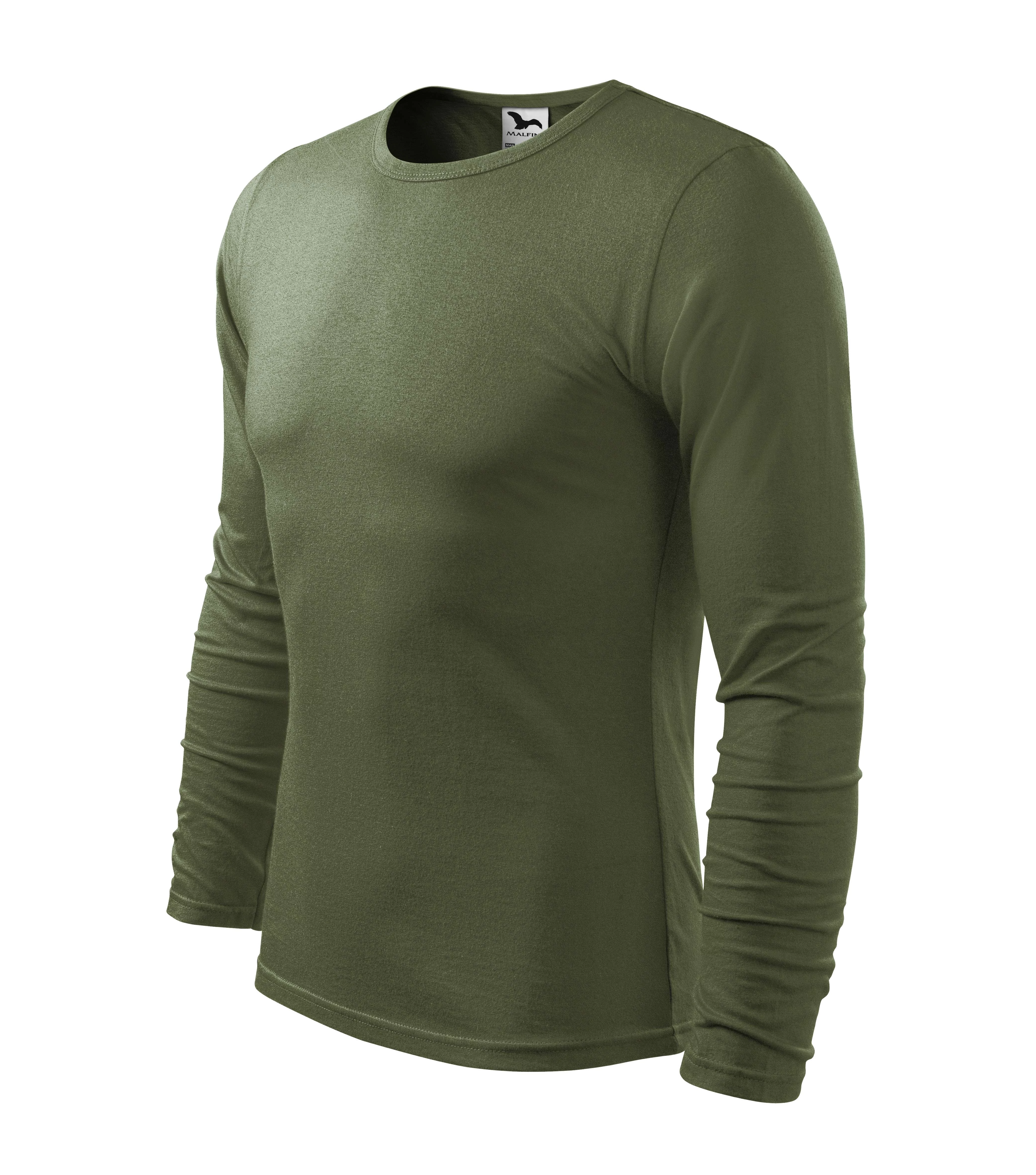 Fit-T LS Pólók férfi, khaki