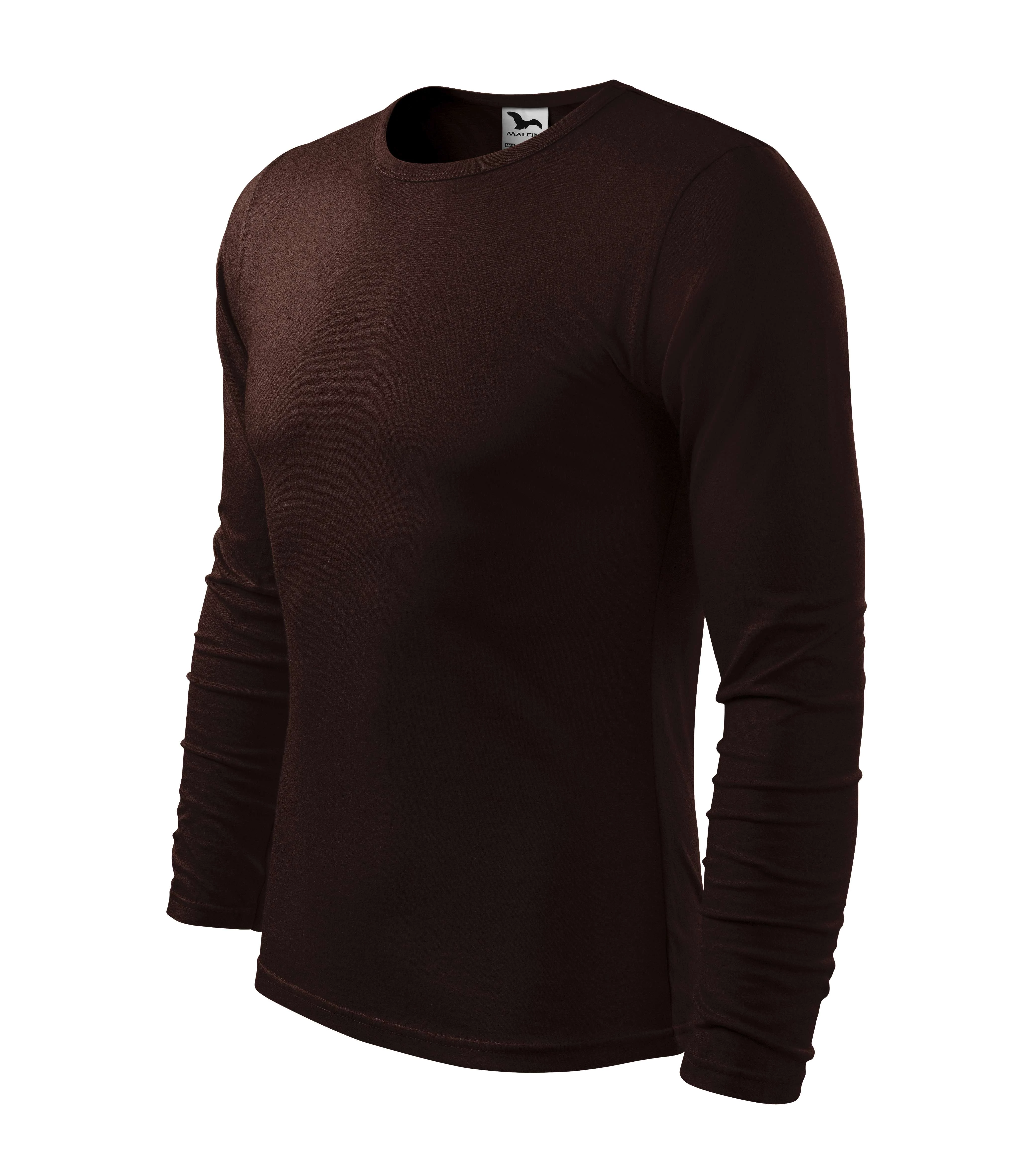 Fit-T LS Pólók férfi, kávé