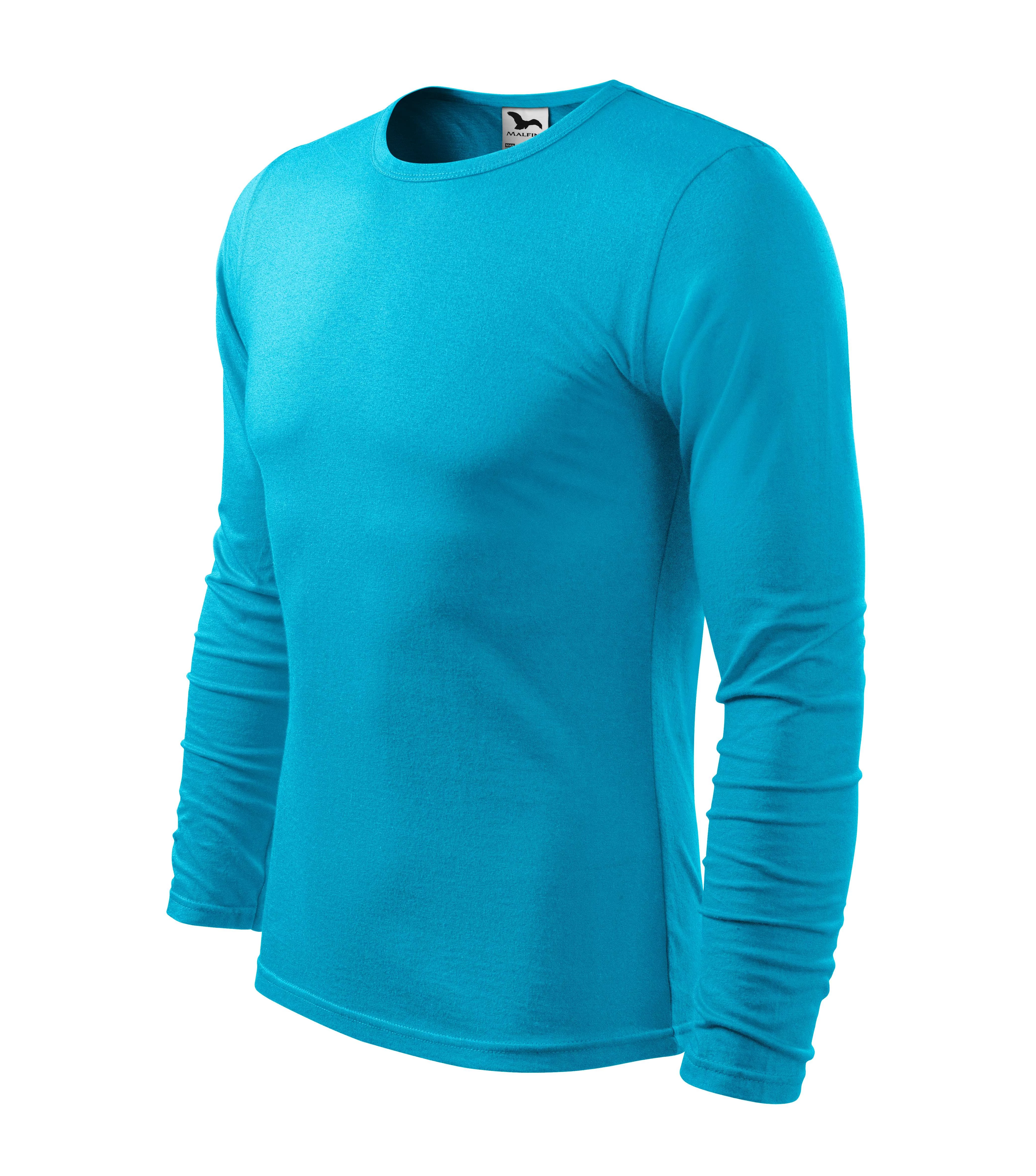 Fit-T LS Pólók férfi, türkiz