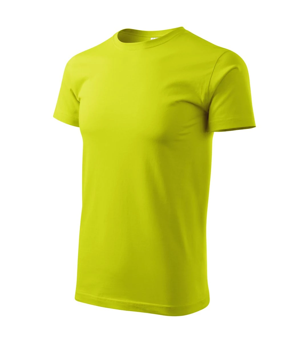 Basic Pólók férfi, lime szin