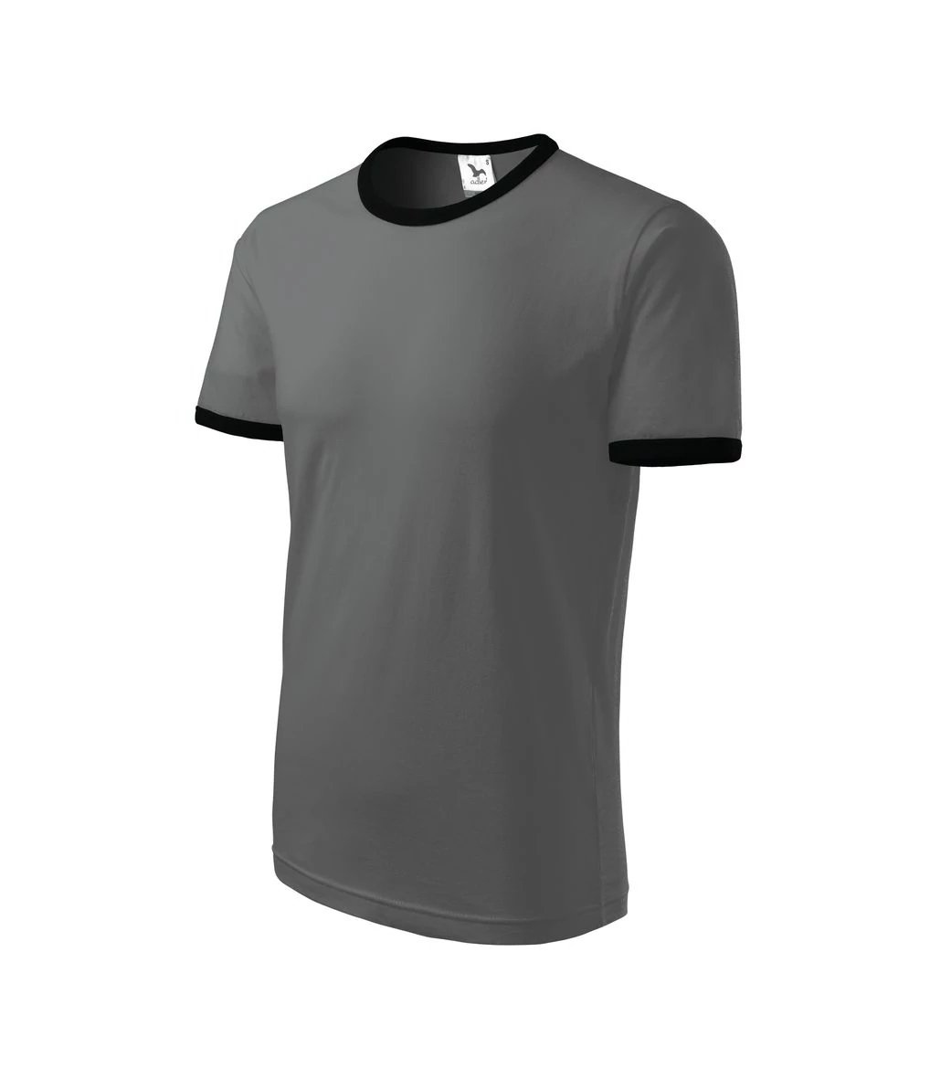 Infinity Pólók unisex, sötét palakő