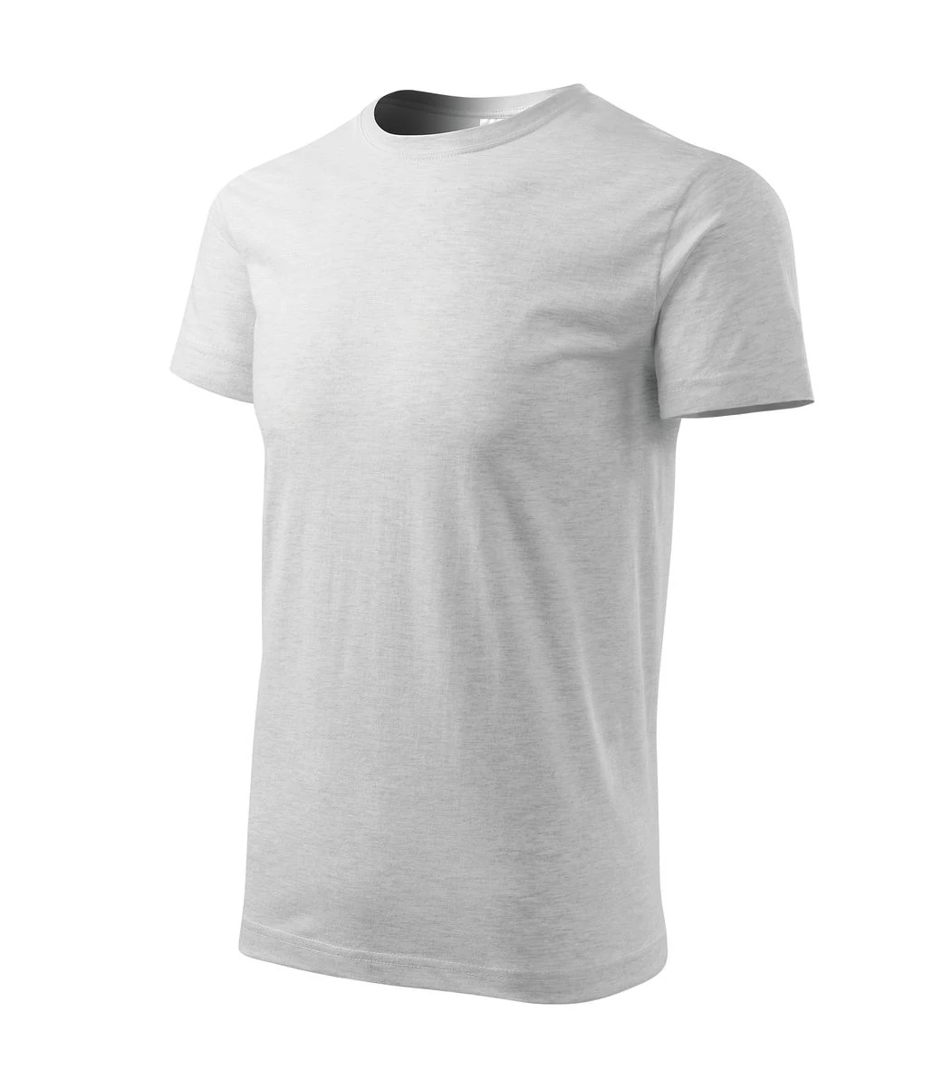 Heavy New Pólók unisex, világosszürke melírozott