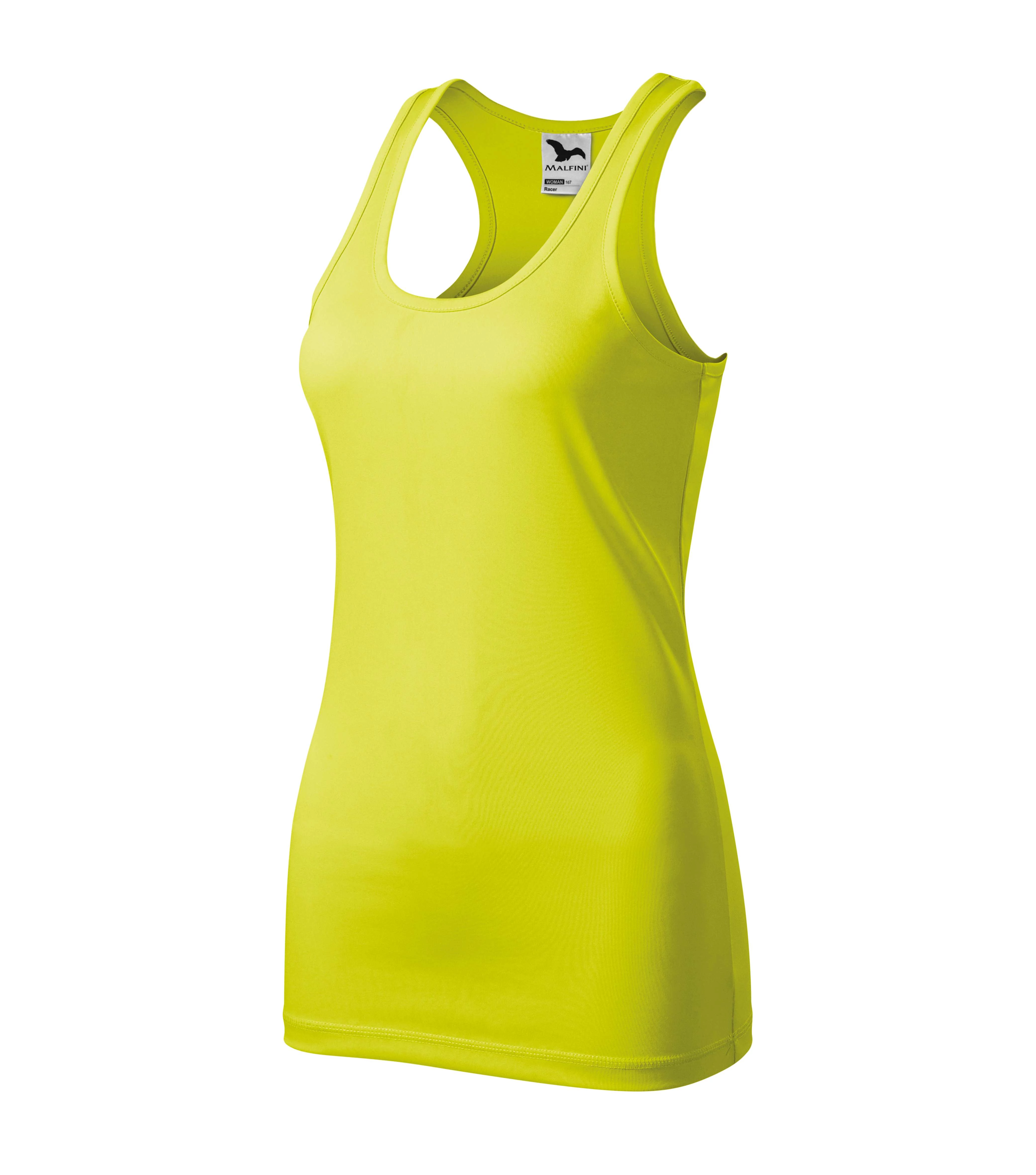 Racer Atléta női, neon yellow