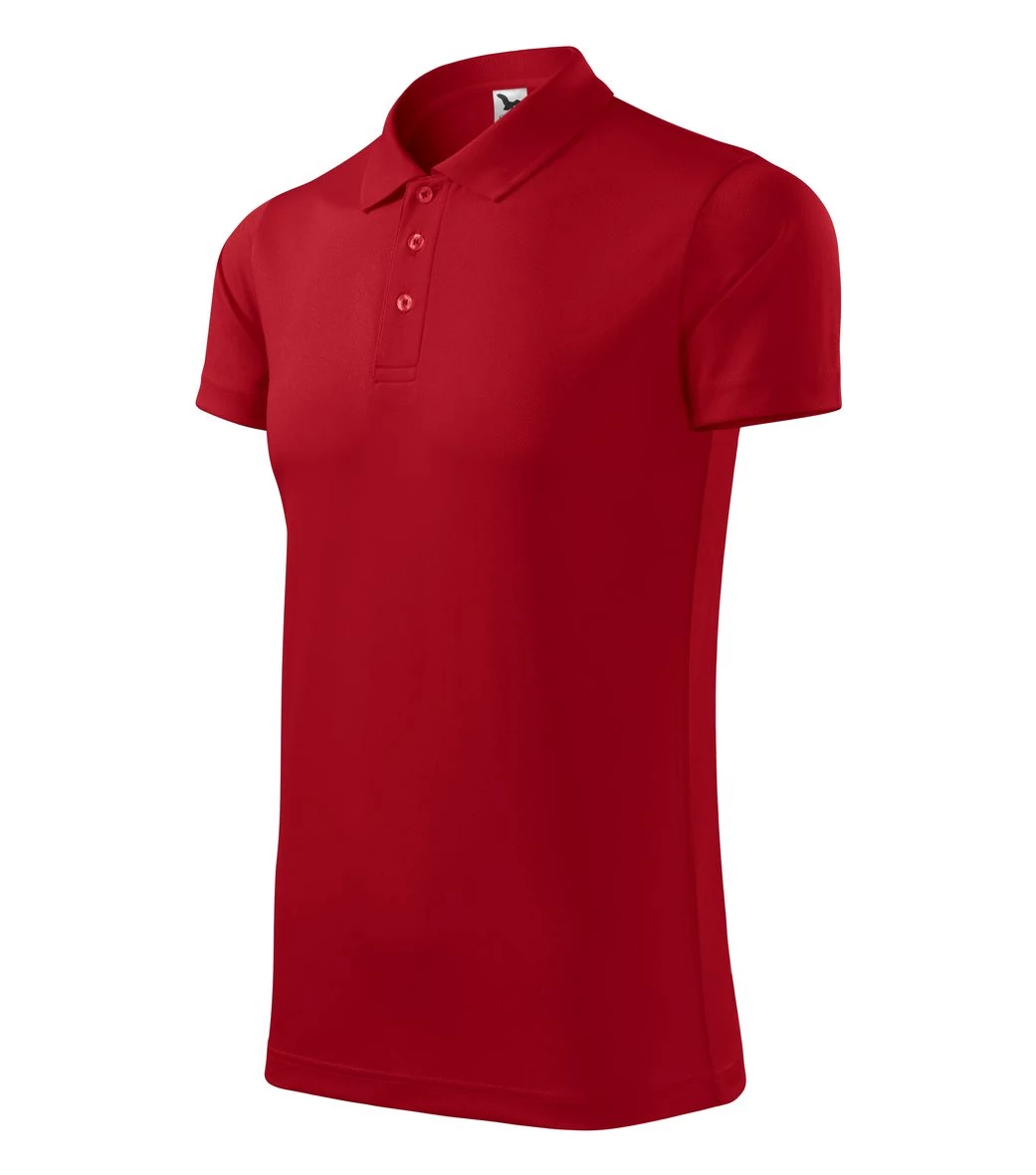 Victory Galléros póló unisex, piros