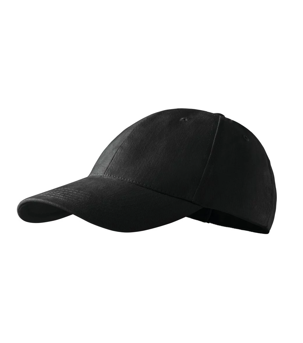 6P Sapka unisex, fekete