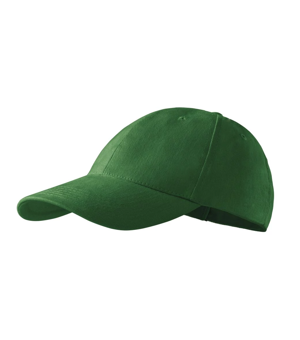 6P Sapka unisex, üvegzöld