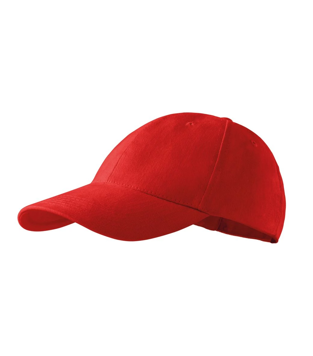 6P Sapka unisex, piros