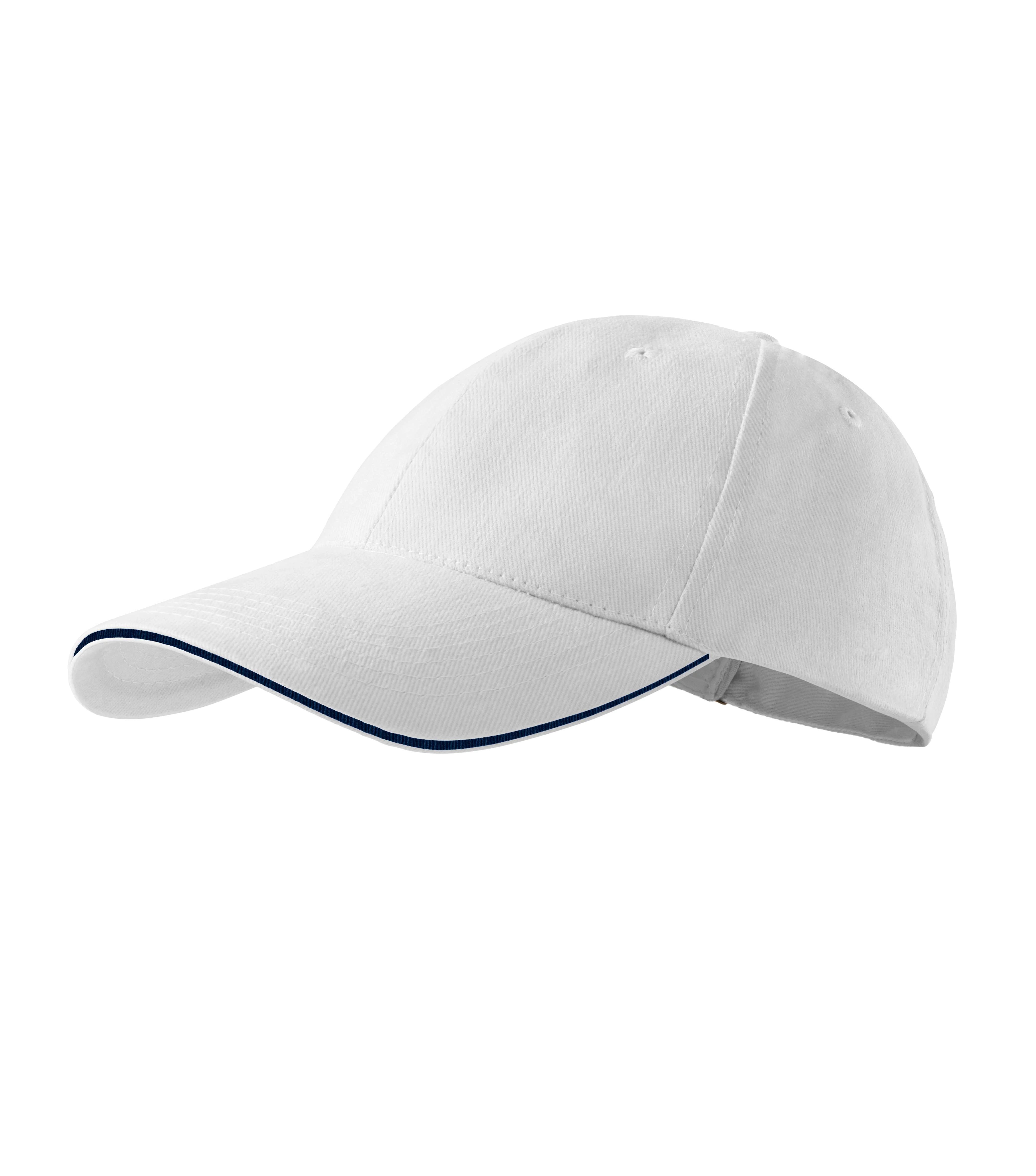 Sandwich 6P Sapka unisex, fehér