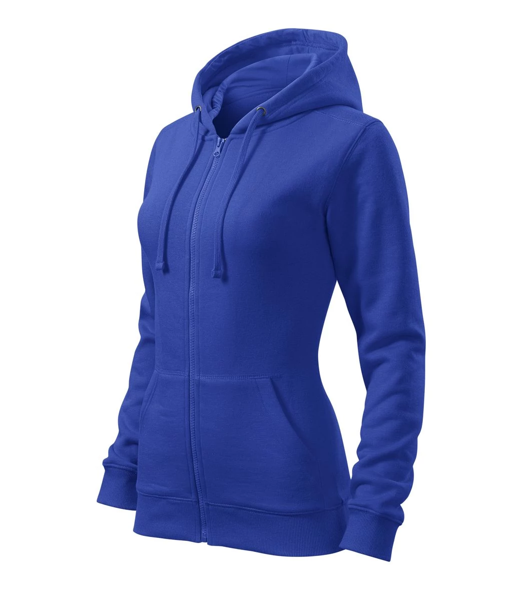 Trendy Zipper Felső női, királykék