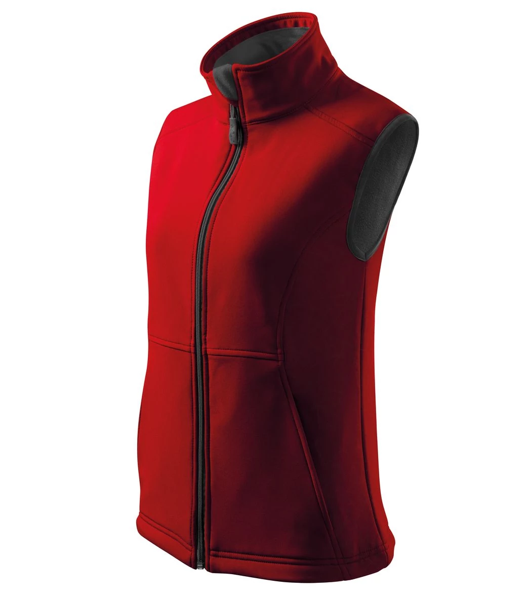 Vision Softshell mellény női, piros