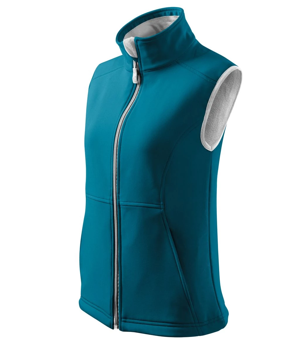 Vision Softshell mellény női, sötét türkiz