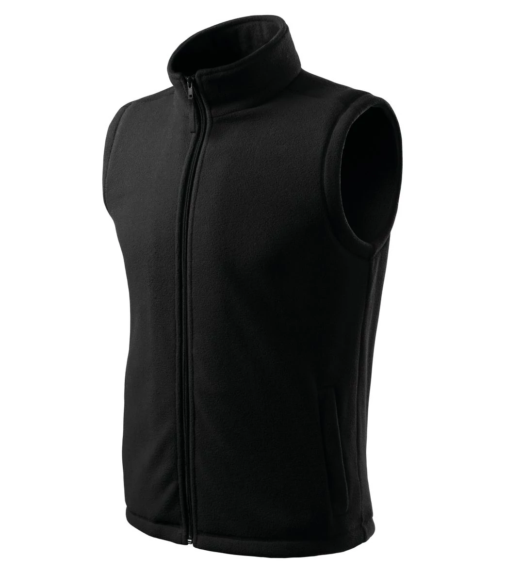 Next Polár mellény unisex, fekete