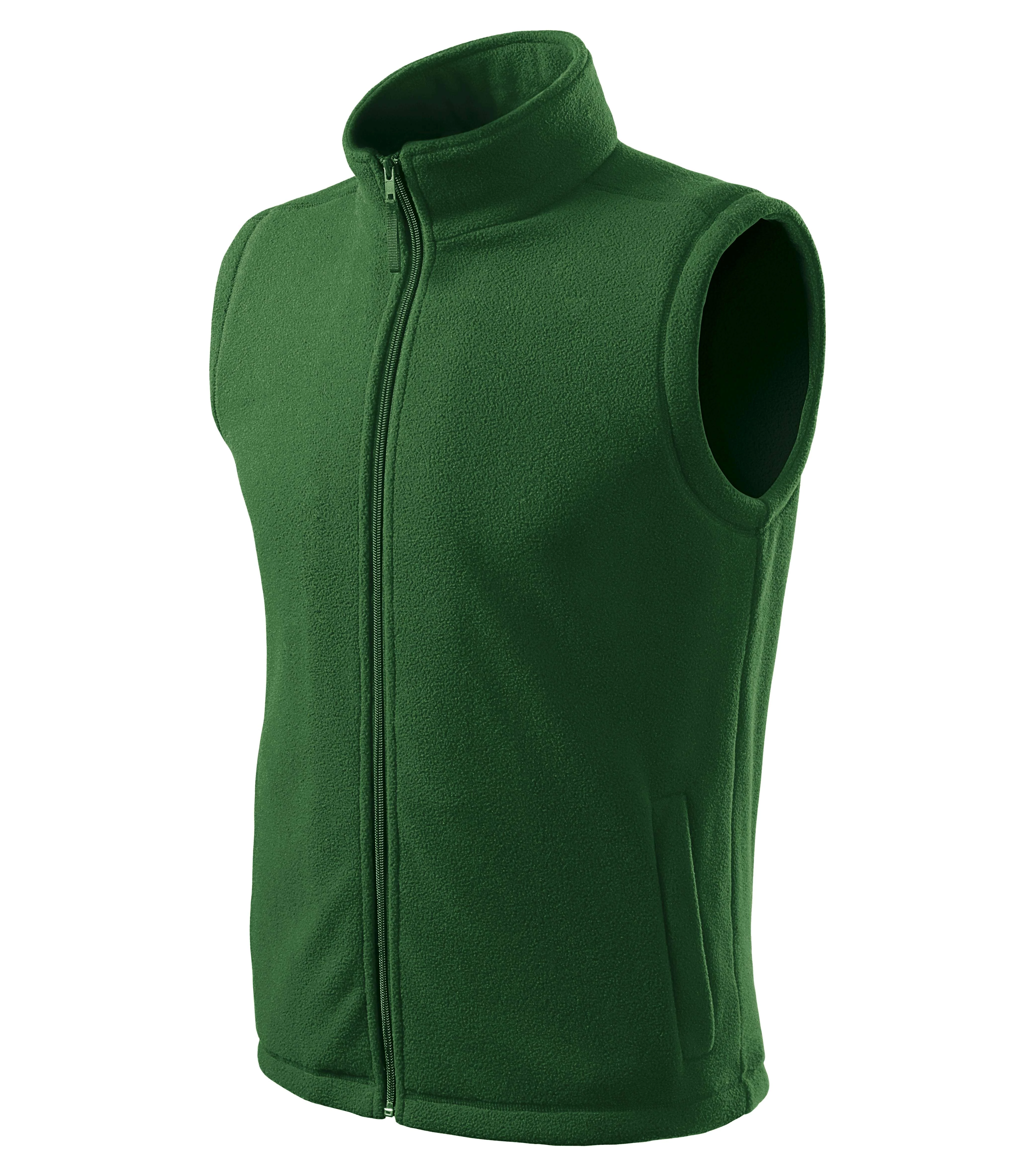 Next Polár mellény unisex, üvegzöld