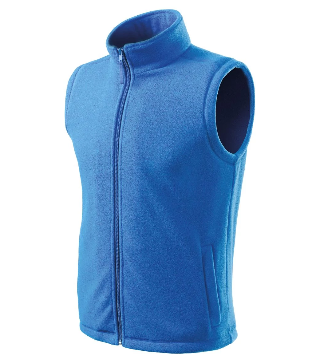 Next Polár mellény unisex, azúrkék