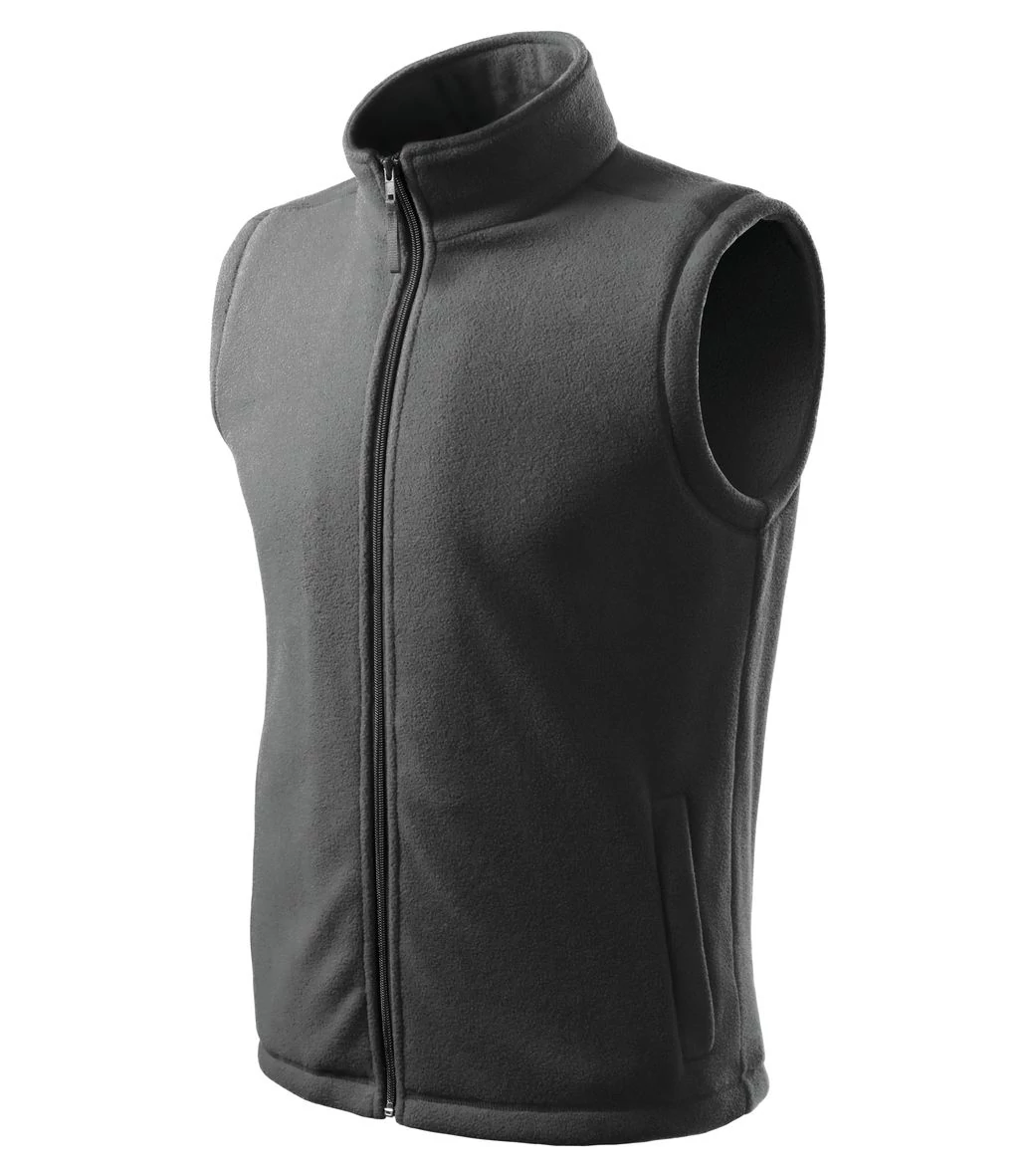 Next Polár mellény unisex, acélszürke