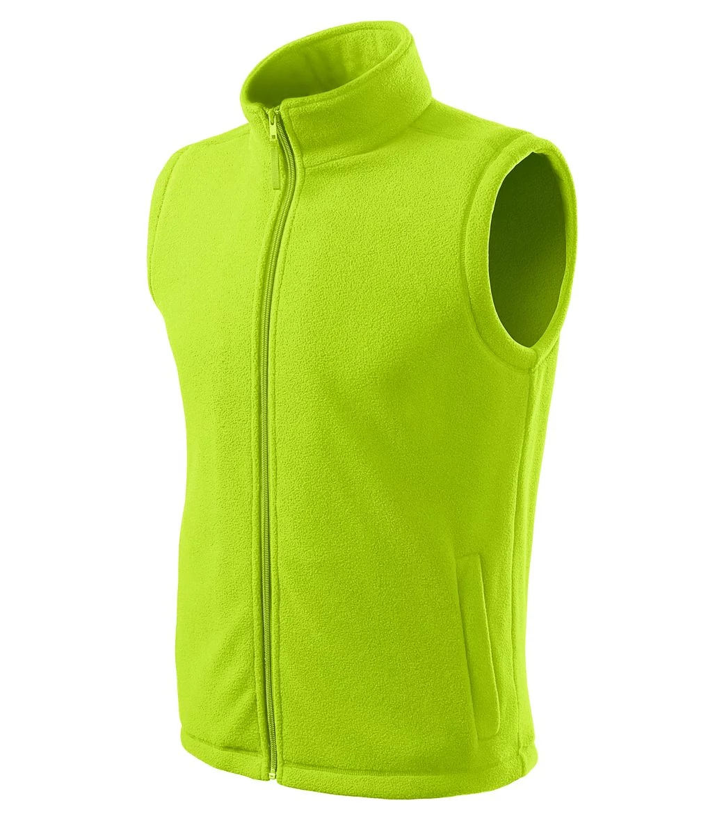 Next Polár mellény unisex, lime szin