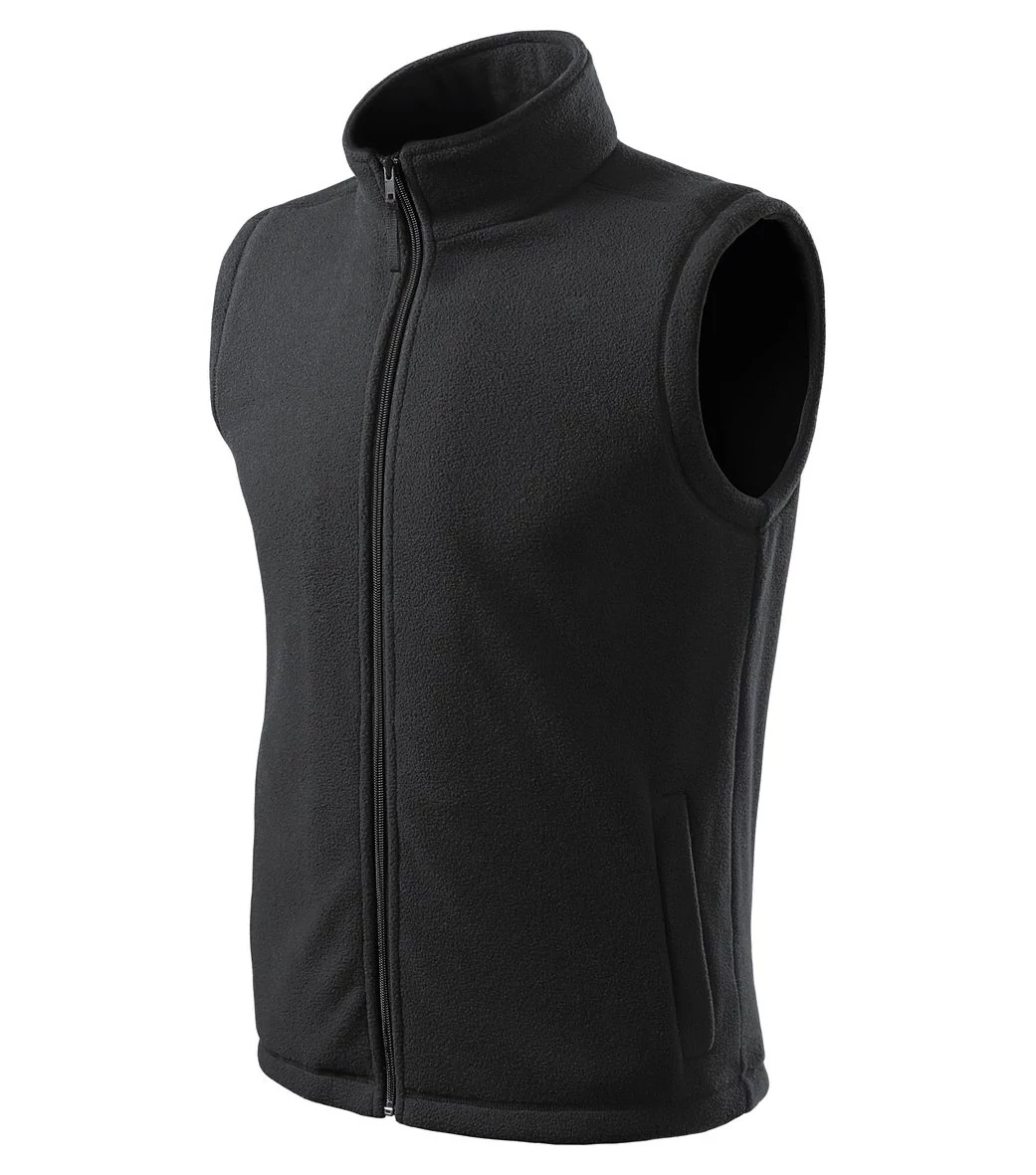 Next Polár mellény unisex, ebony gray