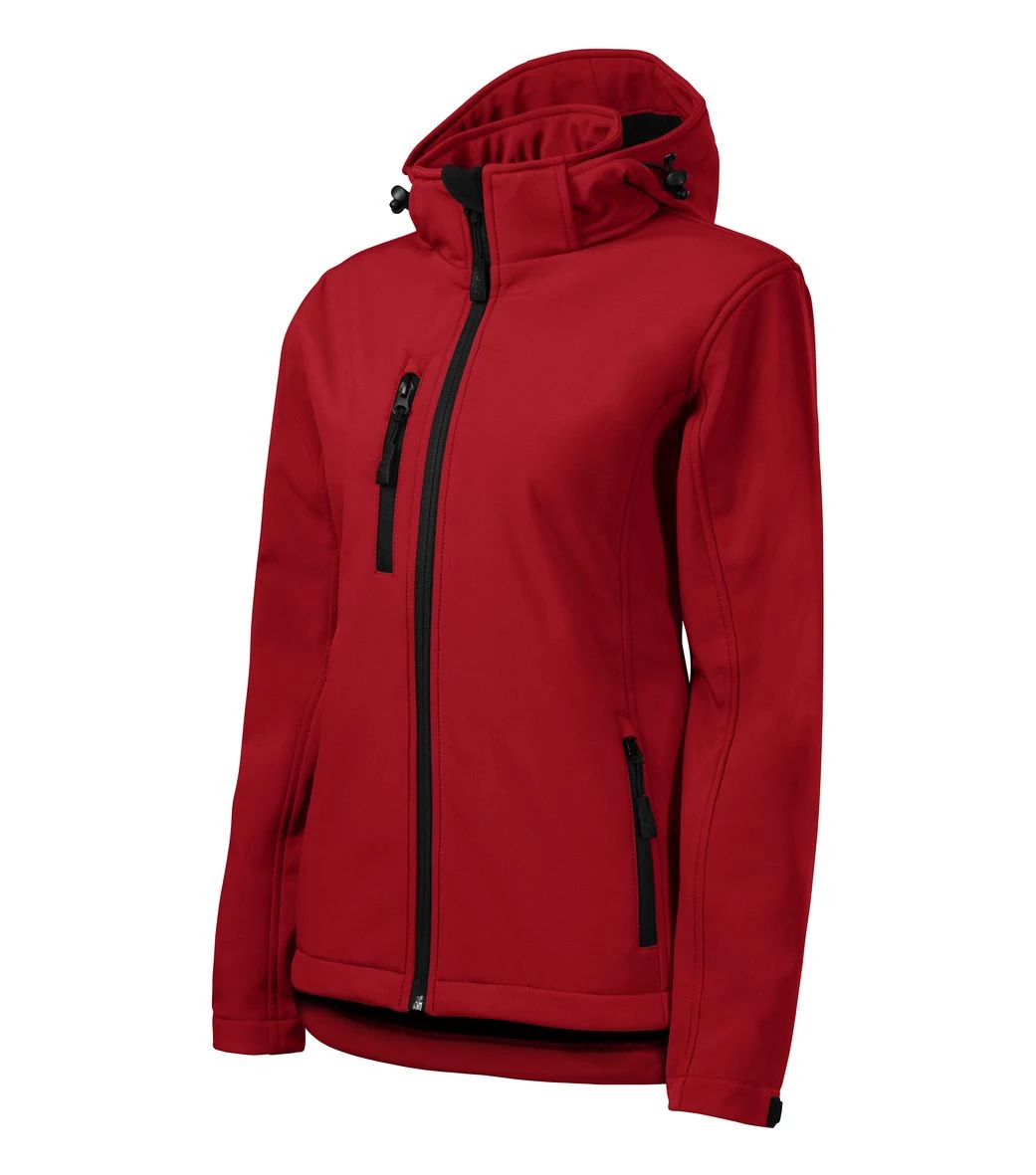 Performance Softshell kabát női, piros