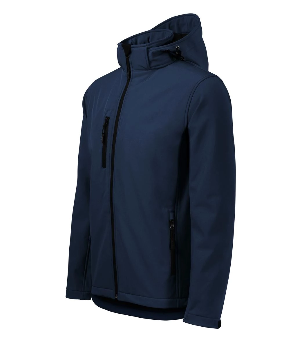 Performance Softshell kabát férfi, tengerkék