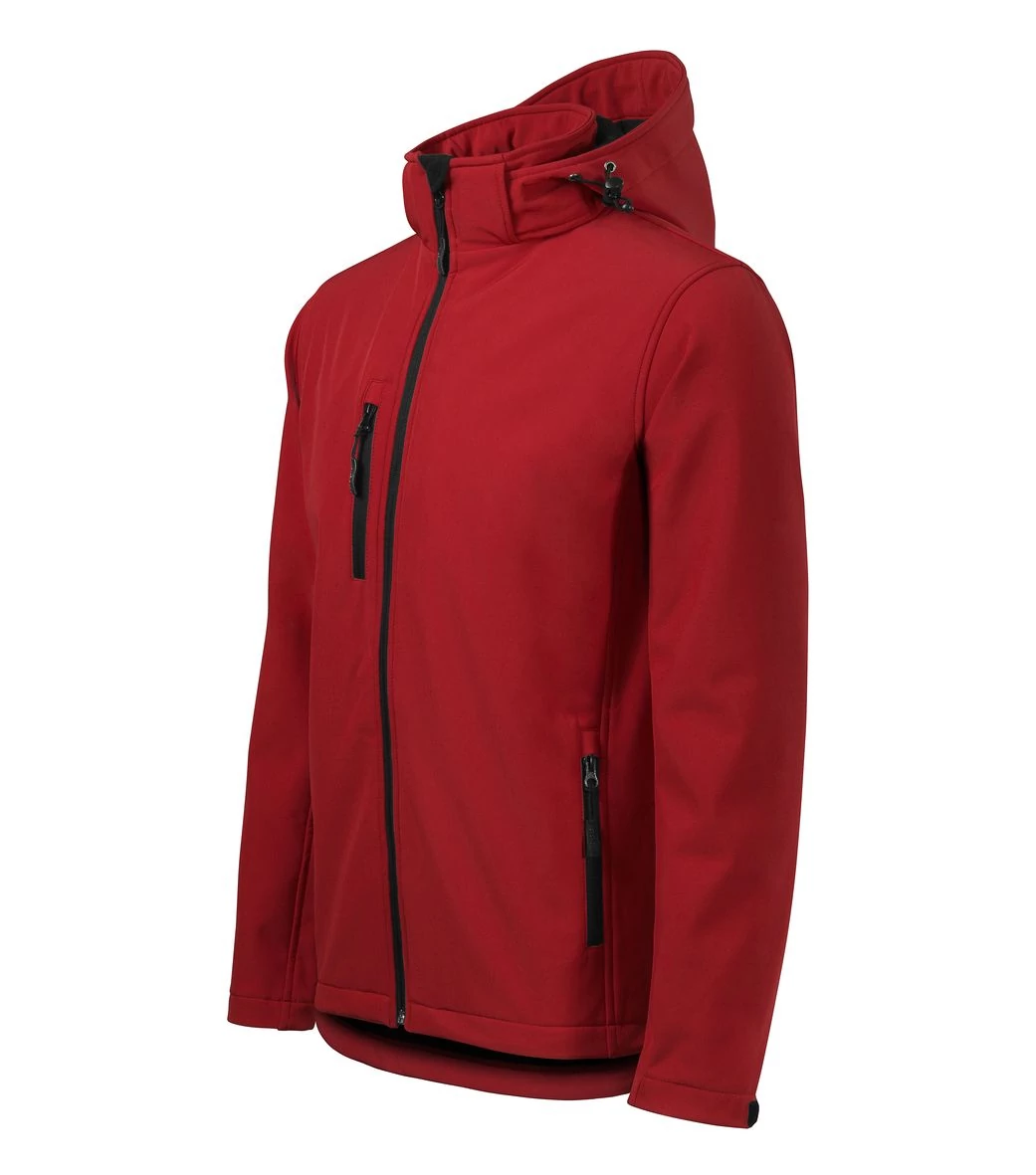 Performance Softshell kabát férfi, piros