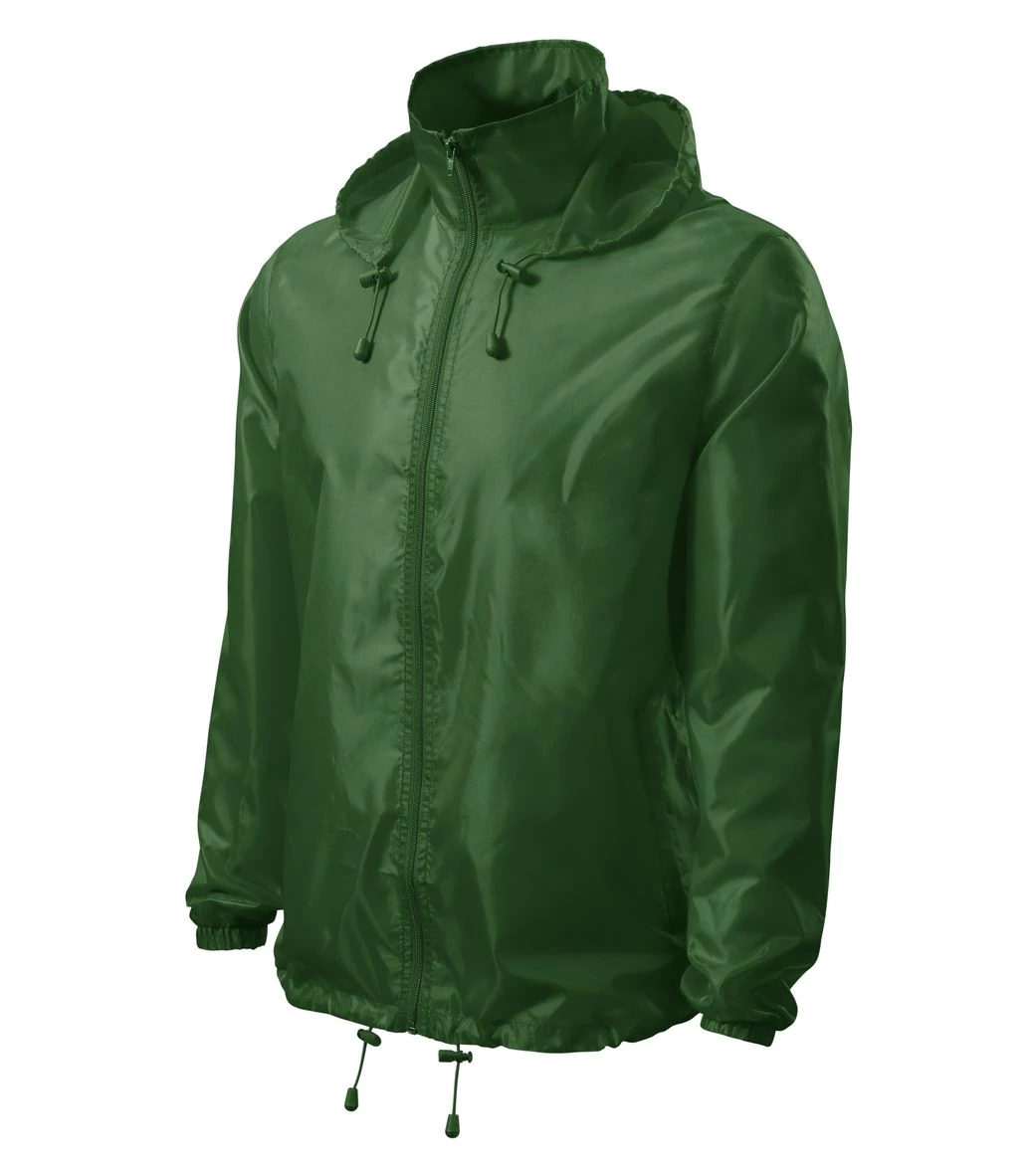 Windy Széldzseki unisex, üvegzöld