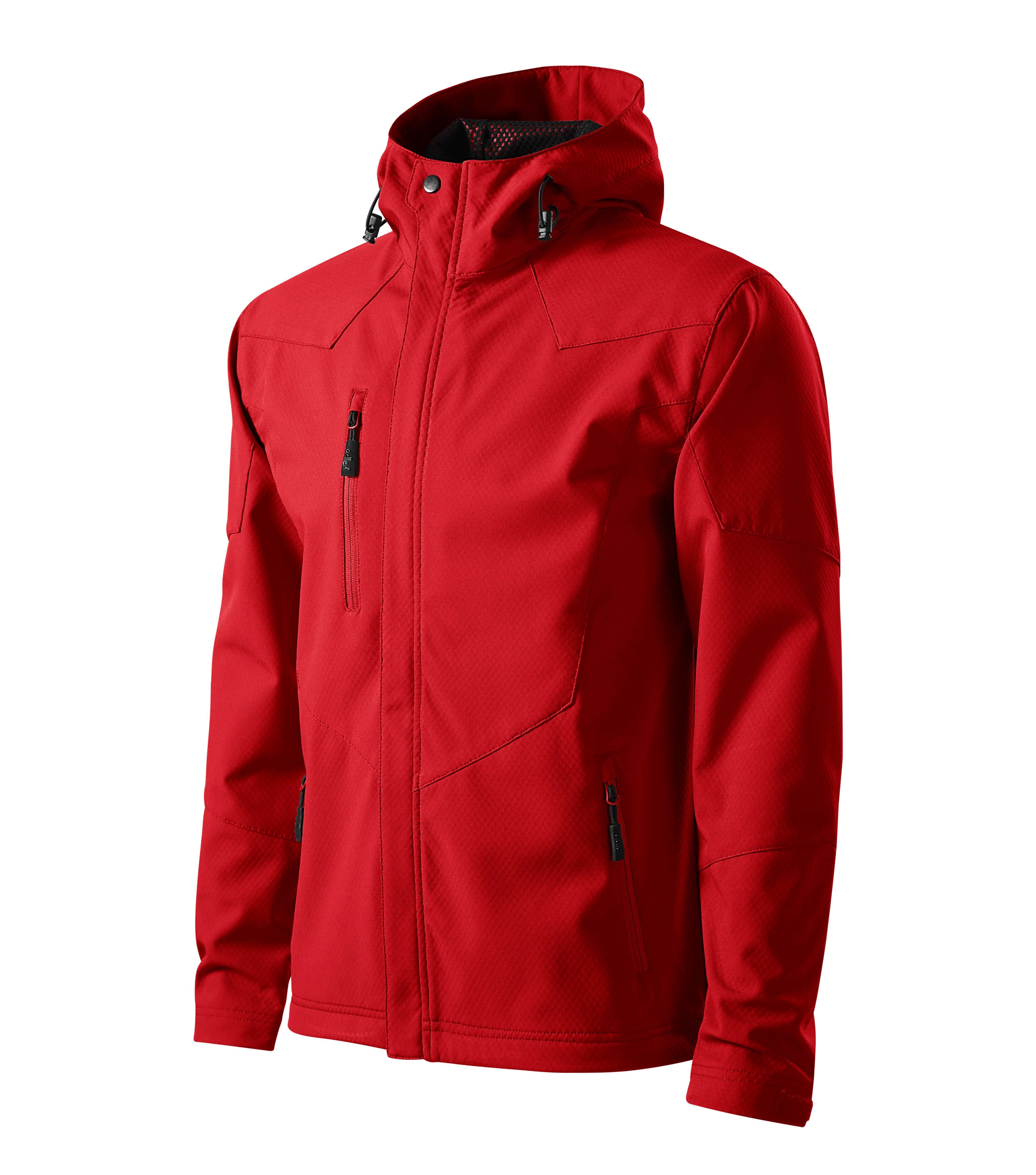 Nano Softshell kabát férfi, piros