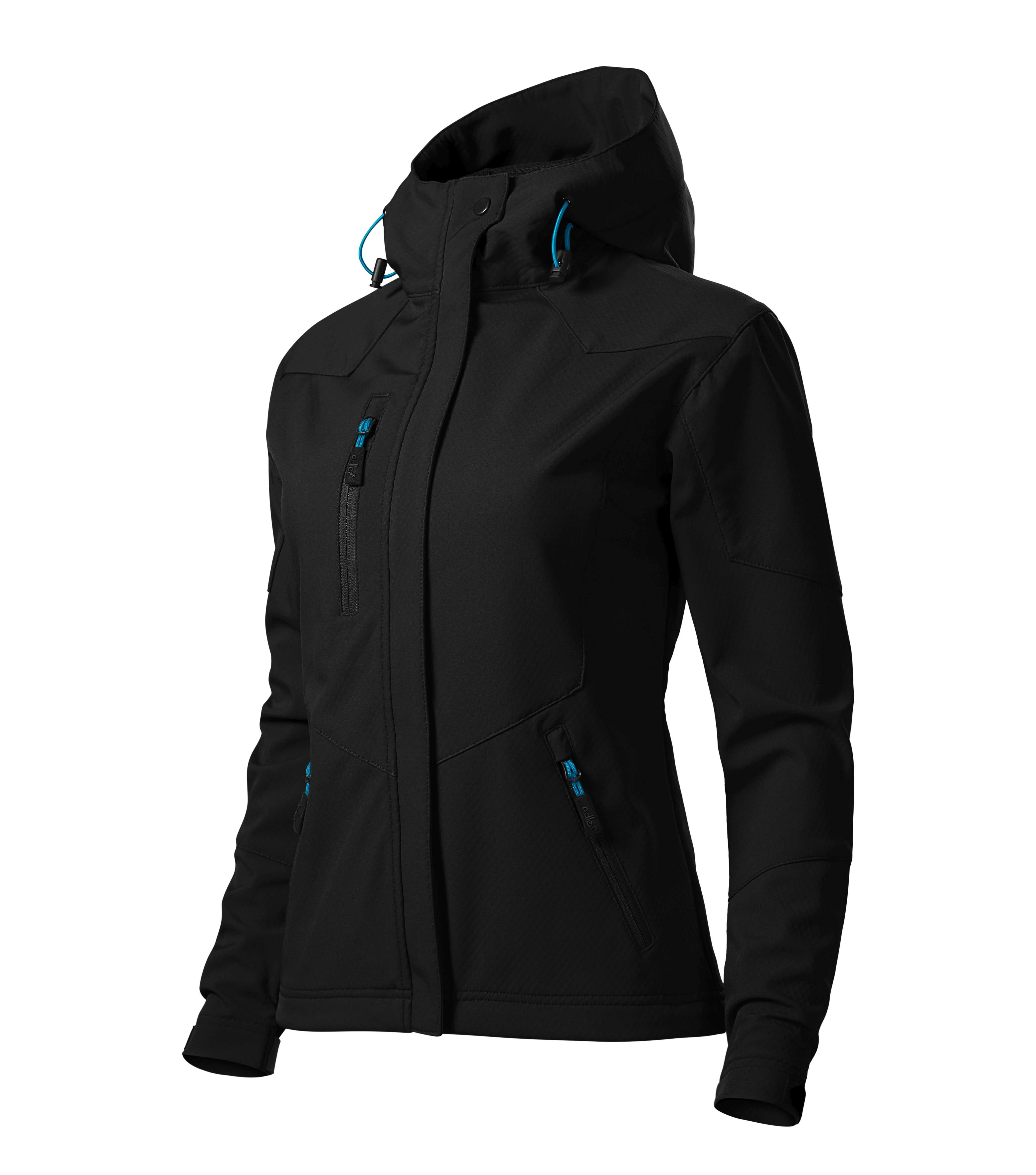 Nano Softshell kabát női, fekete