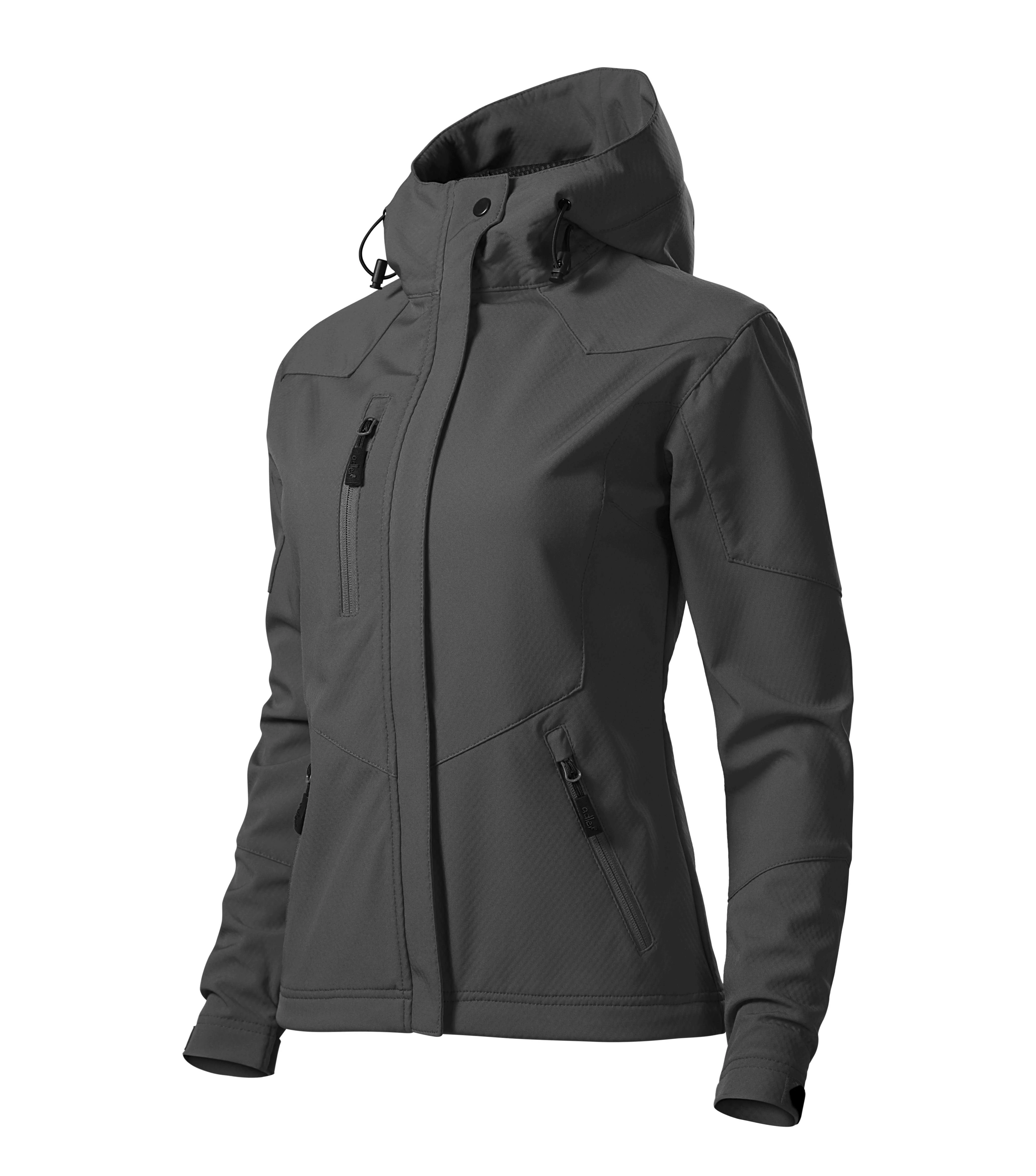 Nano Softshell kabát női, acélszürke
