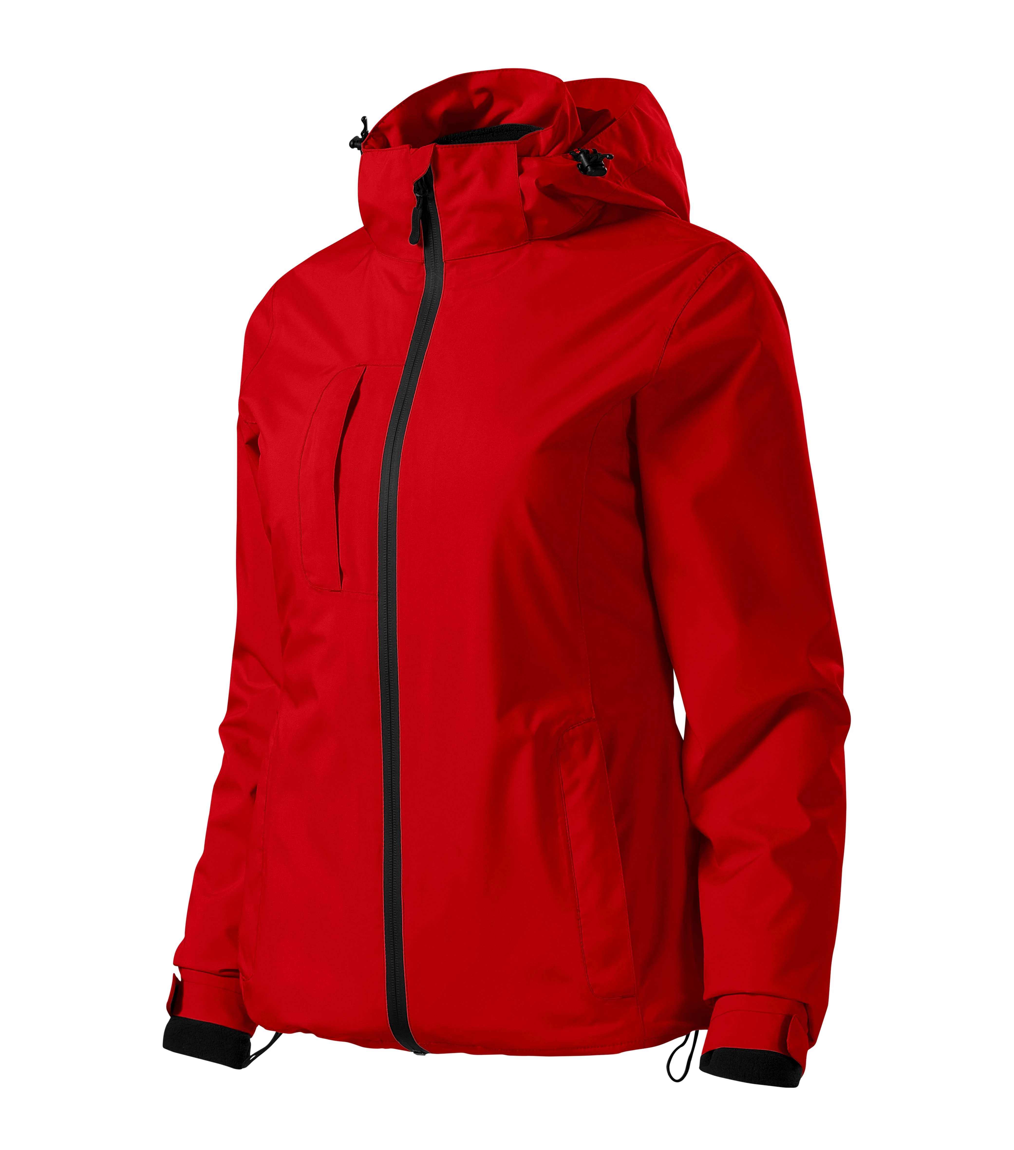 Pacific 3 IN 1 Jacket női, piros