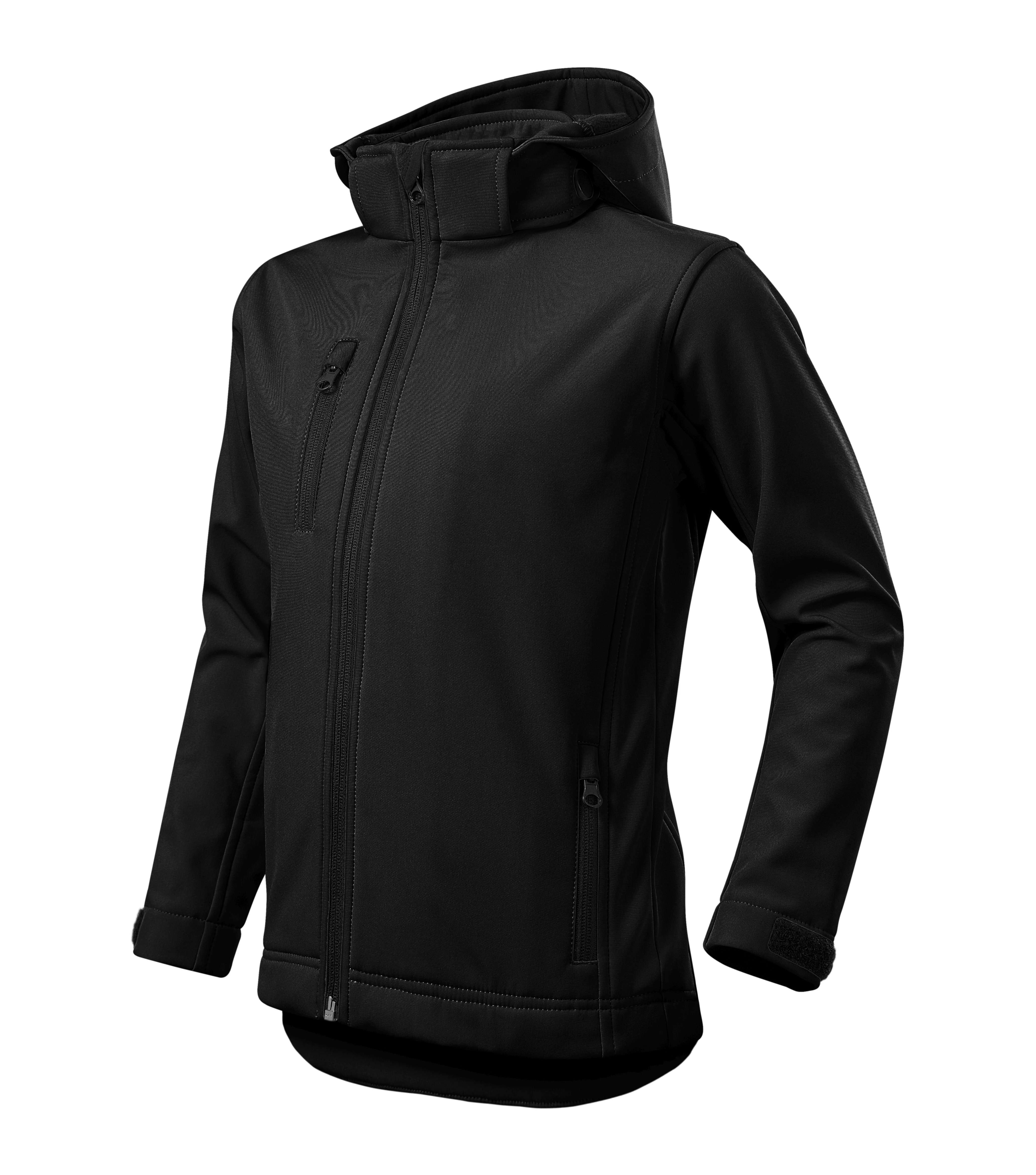 Performance Softshell kabát gyerek, fekete