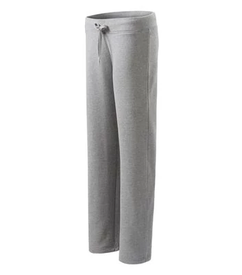 Comfort Nadrág női, sötétszürke melírozott