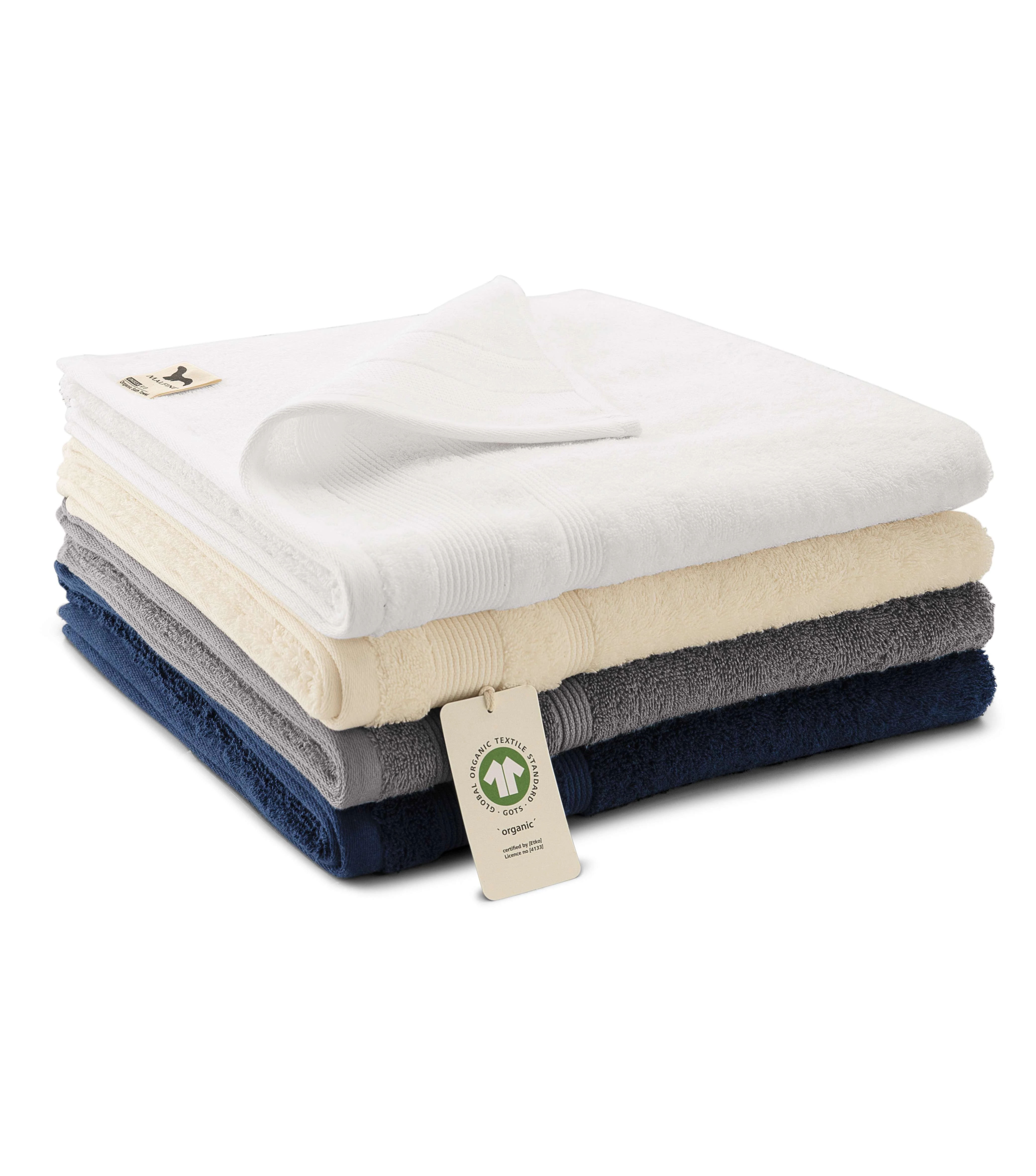 Organic Fürdőlepedő unisex, tengerkék