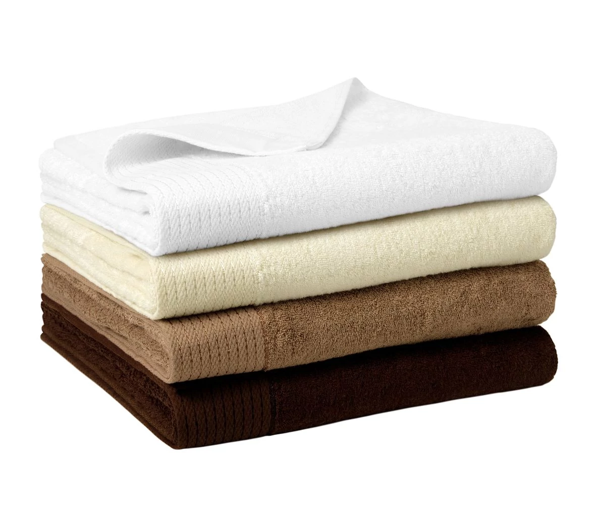 Bamboo Bath Towel Fürdőlepedő unisex, fehér