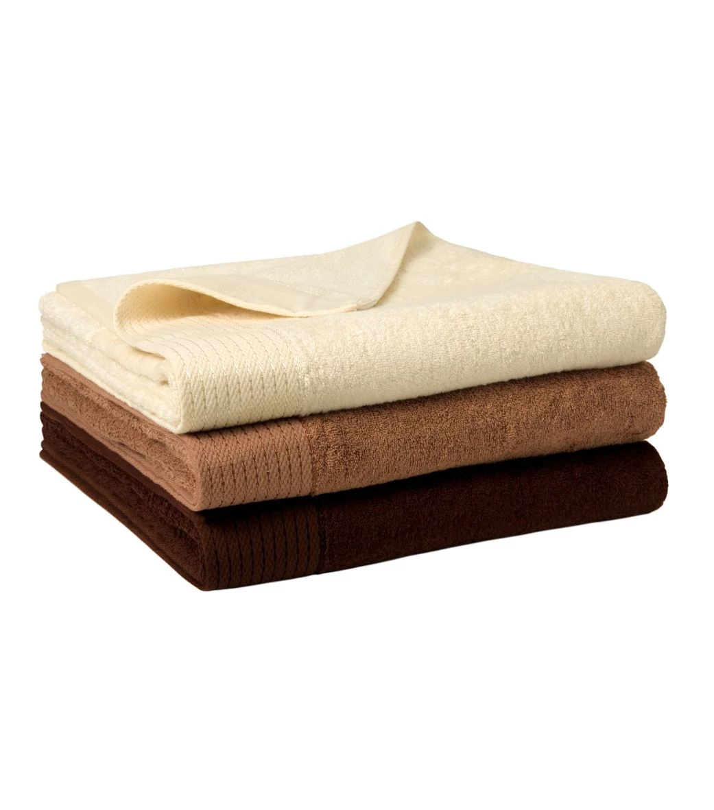 Bamboo Bath Towel Fürdőlepedő unisex, mandula